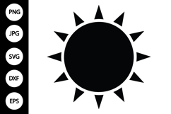Sun SVG Product Image 1