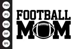 Football Mom SVG Product Image 1