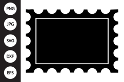Postage Stamp SVG Product Image 1