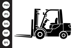 Forklift SVG Product Image 1
