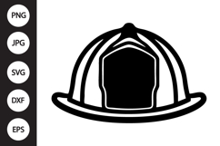 Fireman Hat SVG Product Image 1