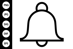 Ring Bell SVG Product Image 1