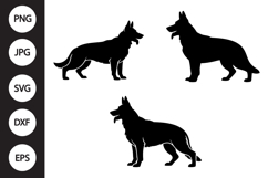German Shepherd SVG, German Shepherd Clipart Product Image 1