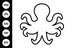 Octopus SVG Product Image 1