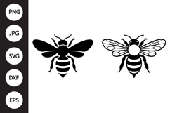 Honey Bee SVG, Honey Bee Clipart Product Image 1