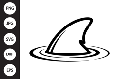 Shark Fin SVG Product Image 1