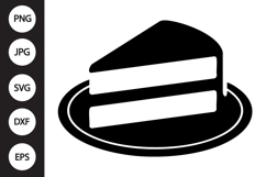 Cake Slice SVG Product Image 1