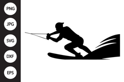Water Skiing SVG Product Image 1