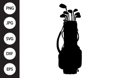 Golf Bag SVG Product Image 1