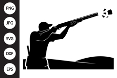 Clay Shooting SVG Product Image 1