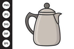 Coffee Pot SVG Product Image 1