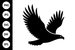 Eagle Silhouette SVG Product Image 1