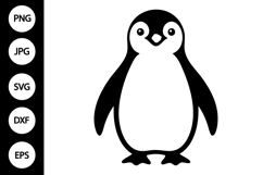 Penguin SVG, Penguin Clipart Product Image 1