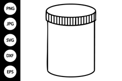 Outline Condiment SVG, Coloring Page Product Image 1