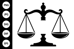 Justice Scales SVG Product Image 1