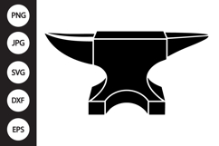 Anvil Silhouette SVG Product Image 1