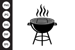 Barbecue Grill SVG Product Image 1