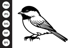 Chickadee Bird SVG Product Image 1