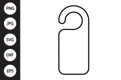 Door Hanger SVG Product Image 1