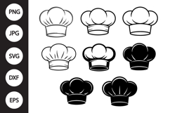 Chef Hat SVG Product Image 1
