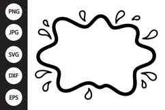 Spilled Water SVG Product Image 1