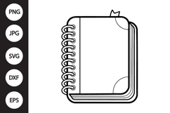 Notebook SVG Product Image 1