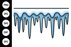 Snow on the Wall SVG Product Image 1