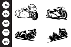 Sidecar Racing SVG, Sidecar Racing Clipart Product Image 1