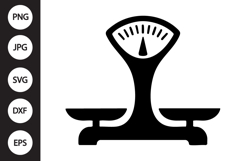 Food Scale SVG Product Image 1
