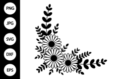 Floral Border SVG Product Image 1