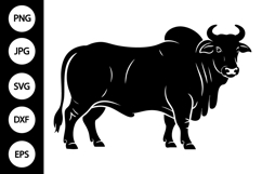 Brahman Bull SVG Product Image 1