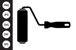 Paint Roller SVG Product Image 1