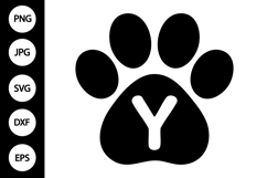 Paw Alphabet SVG Product Image 1