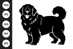 Newfoundland Dog SVG Product Image 1