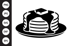 Pancake Stack SVG Product Image 1