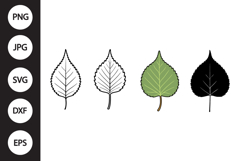 Birch Leaf SVG Product Image 1