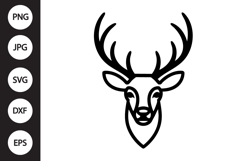 Deer Head SVG Product Image 1