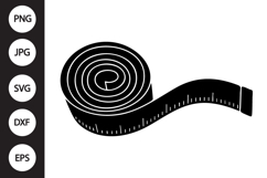 Tailor Measuring Tape SVG Product Image 1