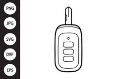 Car Key SVG Product Image 1