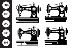 Sewing Machine SVG, Sewing Machine Clipart Product Image 1