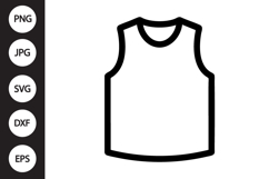 Basketball Jersey SVG Product Image 1
