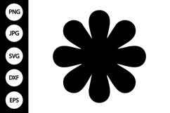 Groovy Daisy SVG Product Image 1