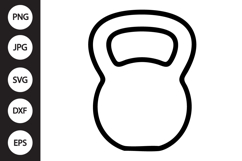 Kettlebell SVG Product Image 1