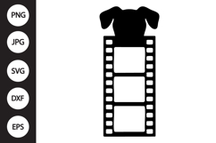 Dog Photo Frame SVG Product Image 1