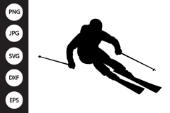Skier SVG Product Image 1