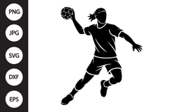Handball Player SVG Product Image 1