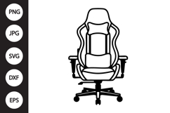 Gaming Chair SVG Product Image 1