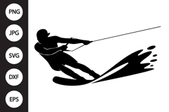 Water Skiing SVG Product Image 1