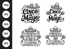 Cinco de Mayo SVG, Cinco de Mayo Clipart Product Image 1