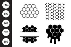 Honeycomb SVG, Honeycomb Clipart Product Image 1
